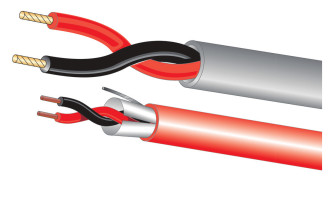 Picture of low-smoke halogen-free cable